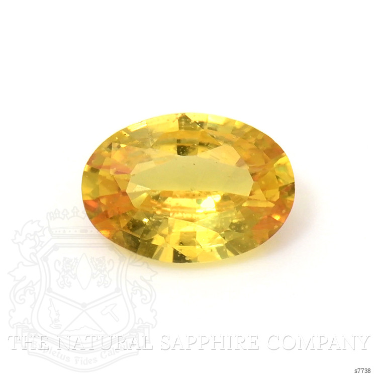 0.45 Ct. Yellow Sapphire from Madagascar