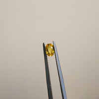 0.45 Ct. Yellow Sapphire from Madagascar Life Style