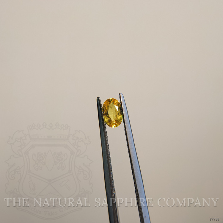 0.45 Ct. Yellow Sapphire from Madagascar