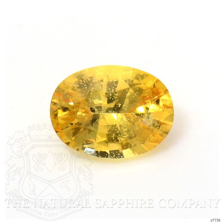 0.40 Ct. Orangish Yellow Sapphire from Madagascar
