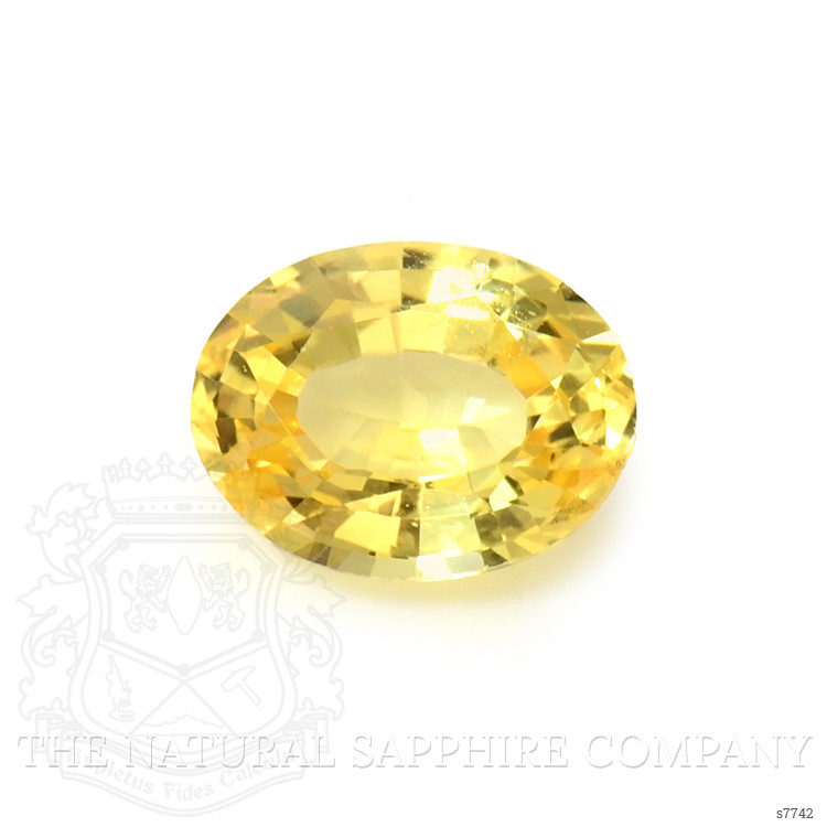 0.41 Ct. Yellow Sapphire from Madagascar