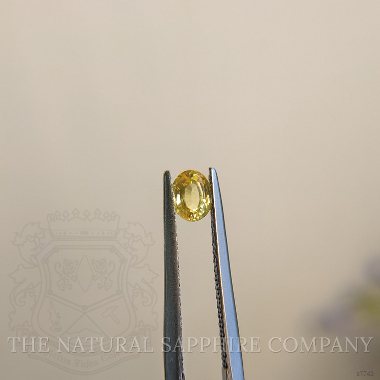 0.41 Ct. Yellow Sapphire from Madagascar