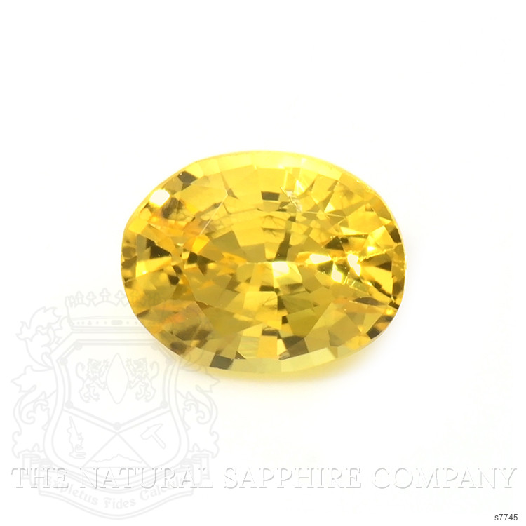 0.62 Ct. Yellow Sapphire from Madagascar