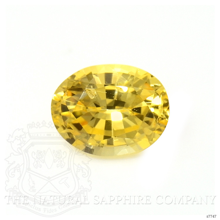 0.40 Ct. Yellow Sapphire from Madagascar