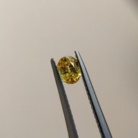 0.51 Ct. Yellow Sapphire from Madagascar Life Style
