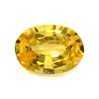 0.44 Ct. Orangish Yellow Sapphire from Madagascar Video