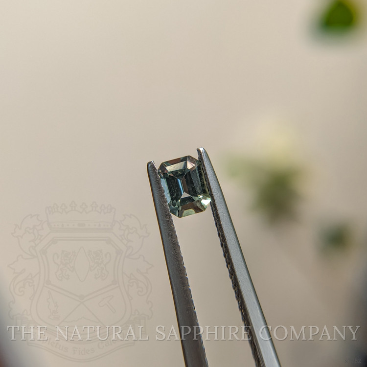0.42 Ct. Bluish Green Sapphire from Madagascar