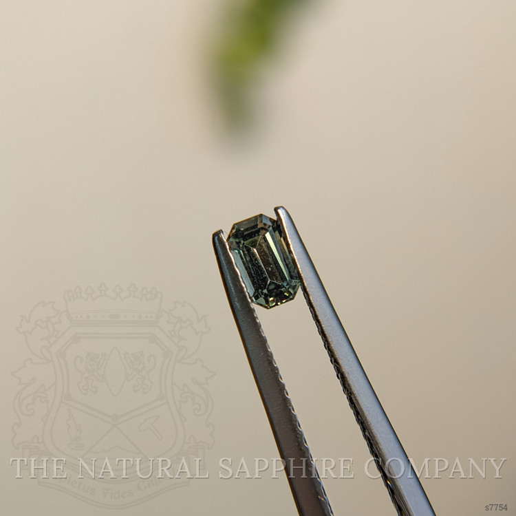0.40 Ct. Green Sapphire from Madagascar
