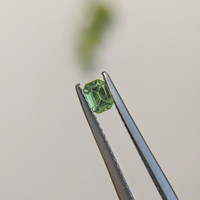 0.36 Ct. Green Sapphire from Madagascar Life Style