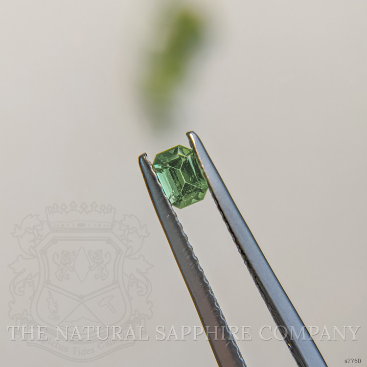 0.36 Ct. Green Sapphire from Madagascar