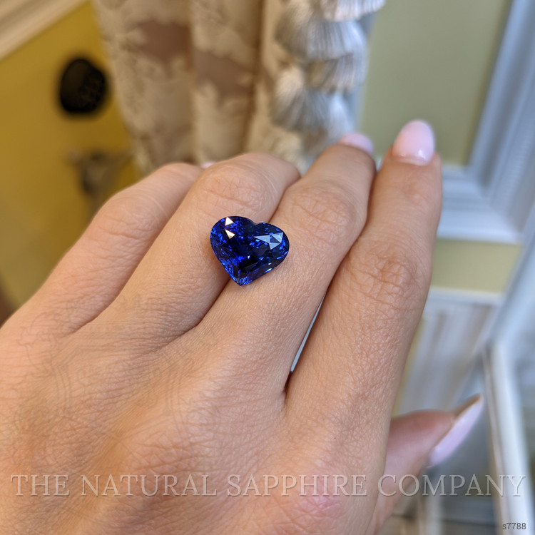 8.11 Ct. Blue Sapphire from Ceylon (Sri Lanka)
