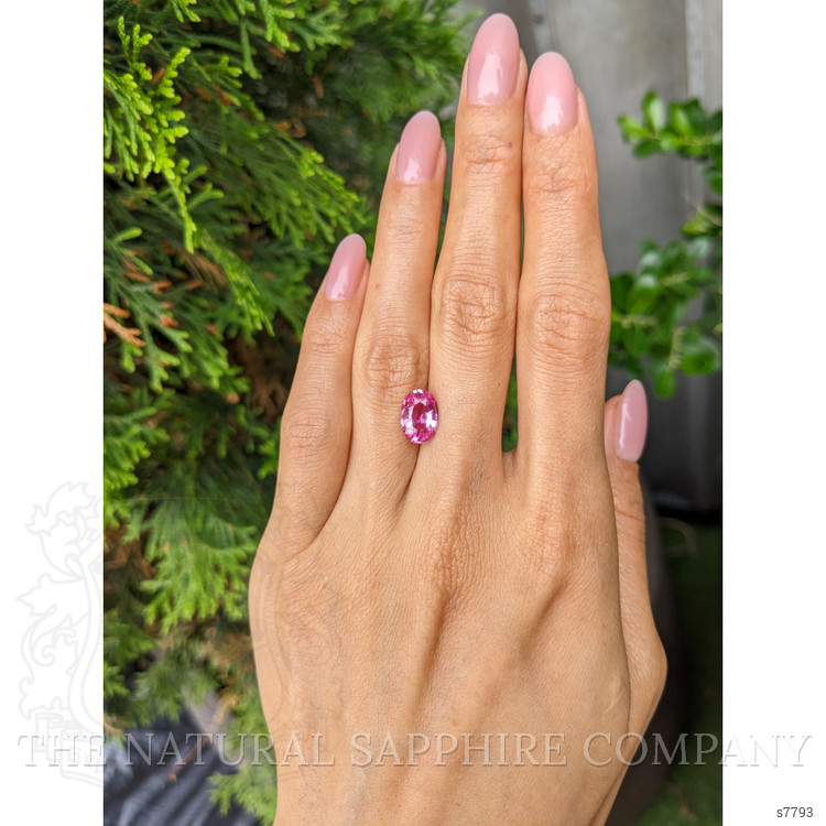 3.04 Ct. Pink Sapphire from Madagascar