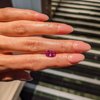 3.04 Ct. Pink Sapphire from Madagascar Life Style