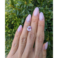 3.06 Ct. Pink Sapphire from Madagascar Life Style