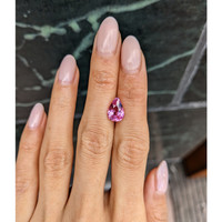 3.03 Ct. Pink Sapphire from Madagascar Life Style