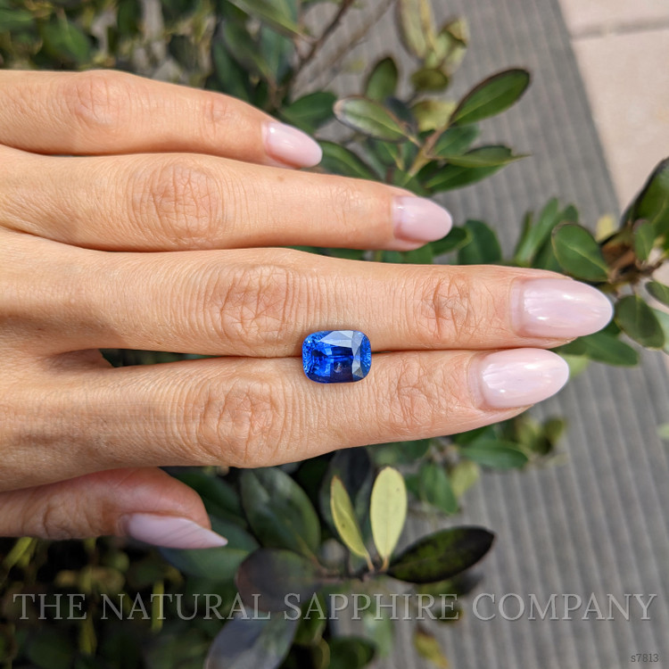 5.08 Ct. Blue Sapphire from Ceylon (Sri Lanka)