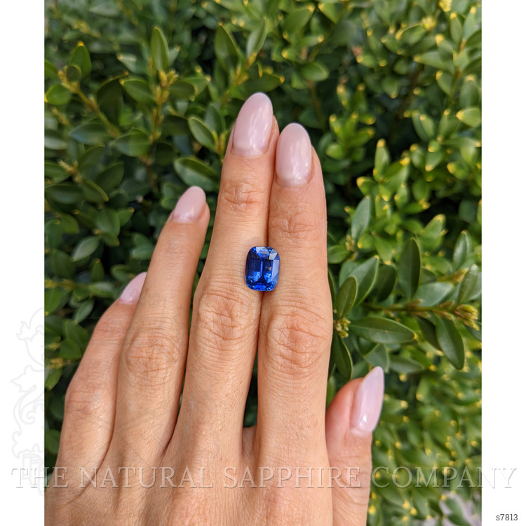 5.08 Ct. Blue Sapphire from Ceylon (Sri Lanka)