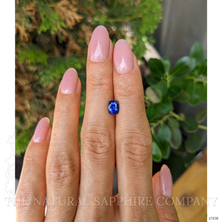 1.26 Ct. Blue Sapphire from Ceylon (Sri Lanka)