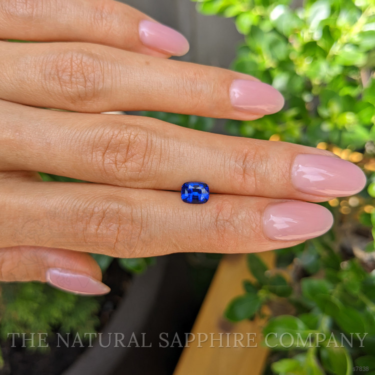 1.26 Ct. Blue Sapphire from Ceylon (Sri Lanka)