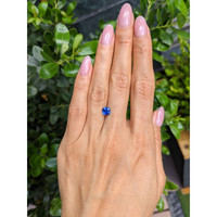 1.32 Ct. Blue Sapphire from Ceylon (Sri Lanka) Life Style