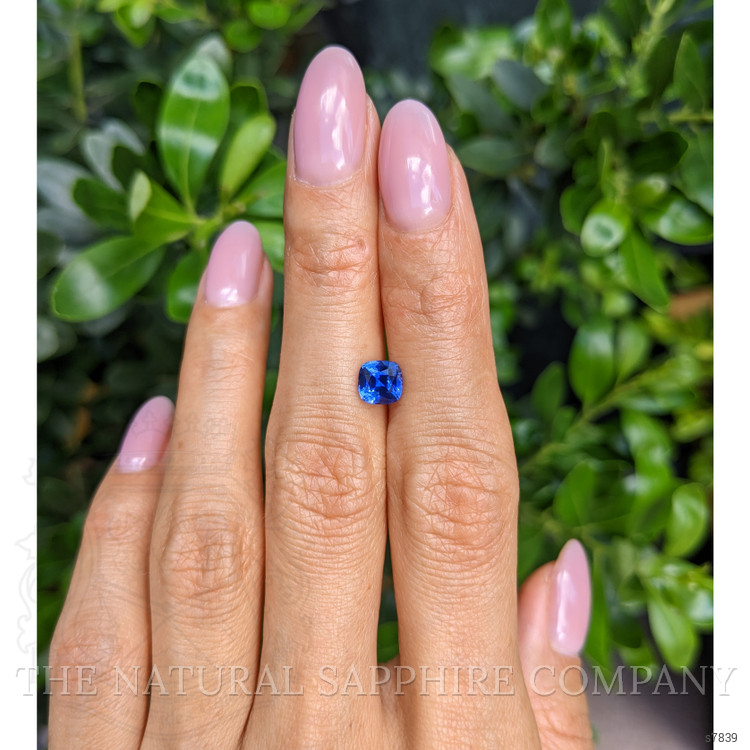 1.32 Ct. Blue Sapphire from Ceylon (Sri Lanka)