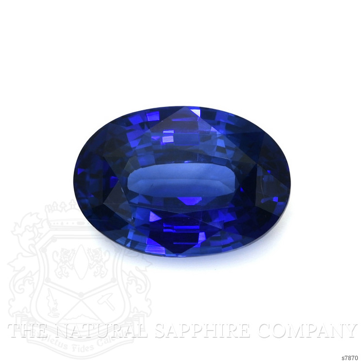 7.54 Ct. Blue Sapphire from Ceylon (Sri Lanka)