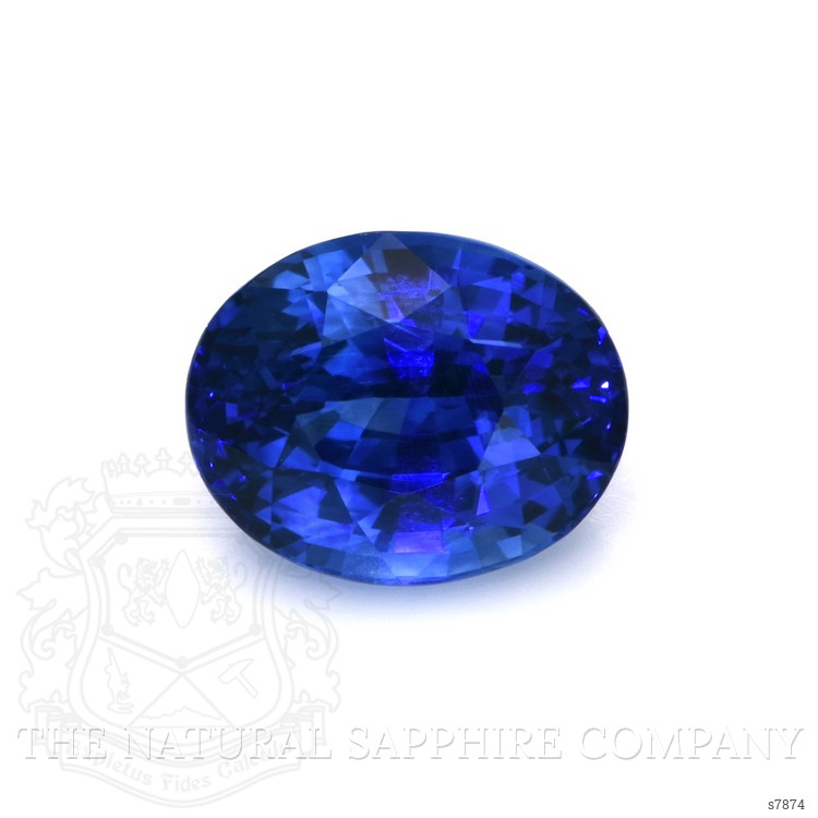 5.12 Ct. Blue Sapphire from Ceylon (Sri Lanka)