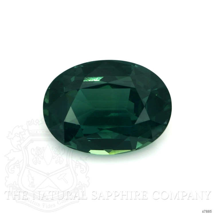 8.05 Ct. Bluish Green Sapphire from East Africa