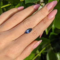 1.76 Ct. Bluish Purple Sapphire from Ceylon (Sri Lanka) Life Style