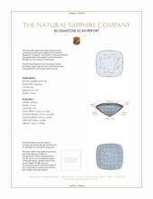 2.30 Ct. Pink Sapphire from Ceylon (Sri Lanka) 3 D Scan Report