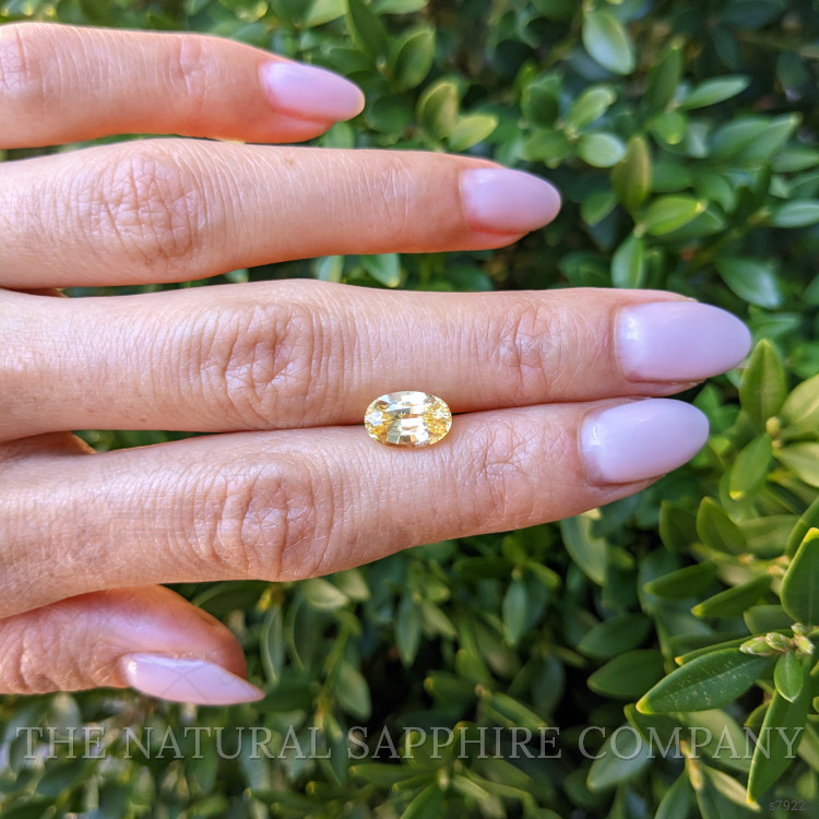 2.48 Ct. Yellow Sapphire from Ceylon (Sri Lanka)