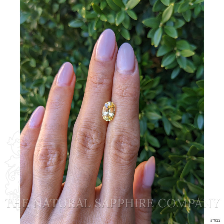2.48 Ct. Yellow Sapphire from Ceylon (Sri Lanka)