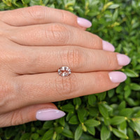 1.21 Ct. Padparadscha Sapphire from Madagascar Life Style