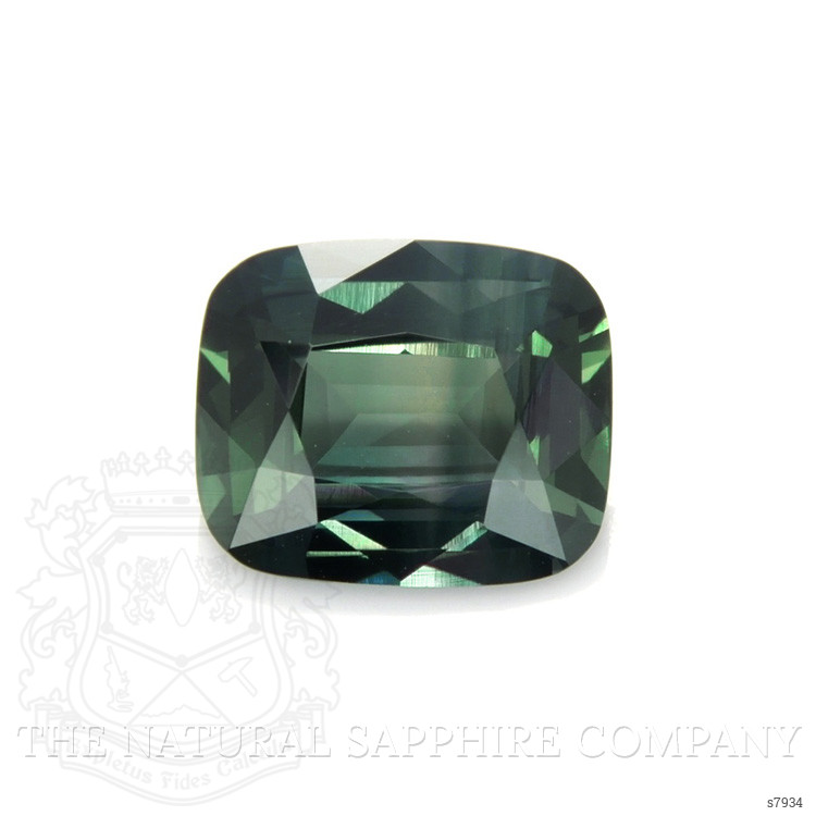 3.40 Ct. Green Sapphire from Ceylon (Sri Lanka)