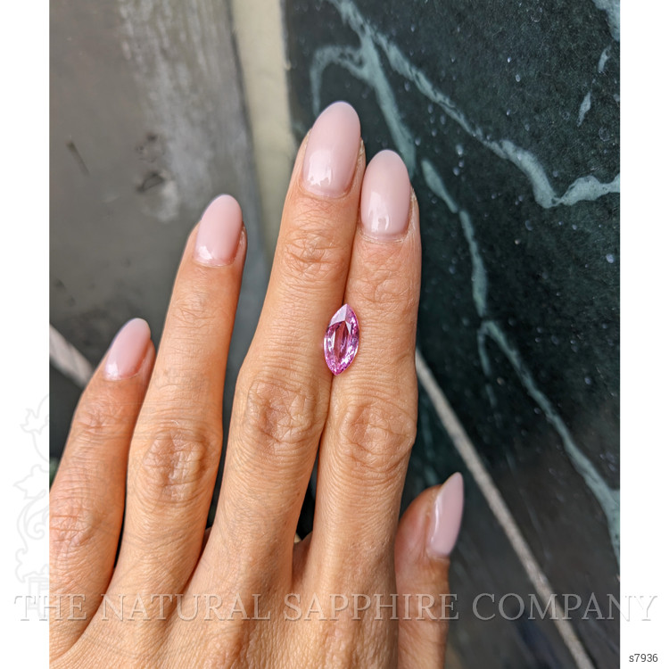 2.42 Ct. Pink Sapphire from Ceylon (Sri Lanka)