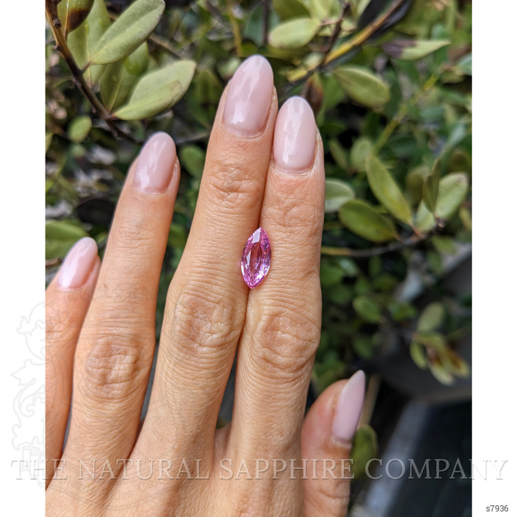 2.42 Ct. Pink Sapphire from Ceylon (Sri Lanka)