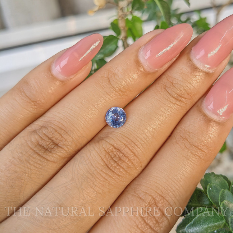 1.04 Ct. Blue Sapphire from Ceylon (Sri Lanka)