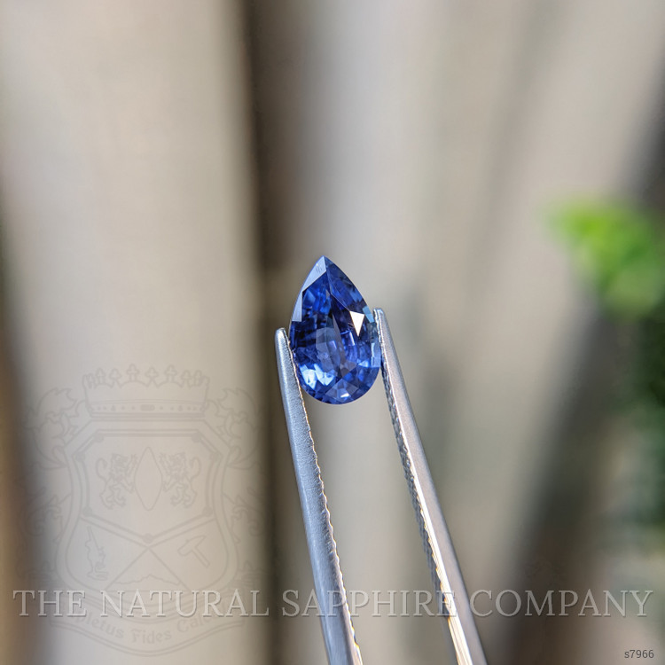 1.55 Ct. Blue Sapphire from Ceylon (Sri Lanka)