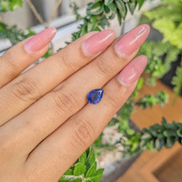 2.08 Ct. Blue Sapphire from Ceylon (Sri Lanka) Life Style
