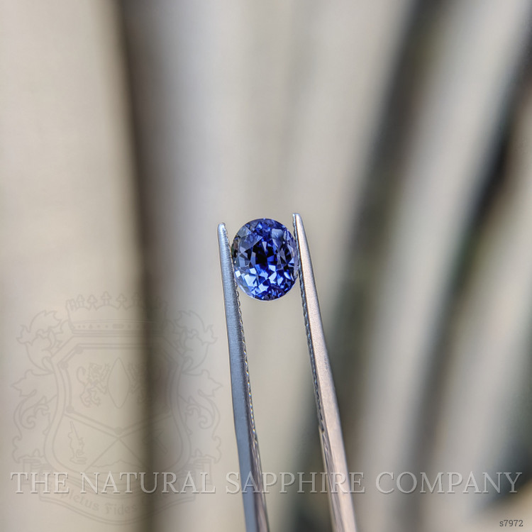 2.01 Ct. Blue Sapphire from Ceylon (Sri Lanka)