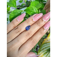 2.03 Ct. Blue Sapphire from Ceylon (Sri Lanka) Life Style
