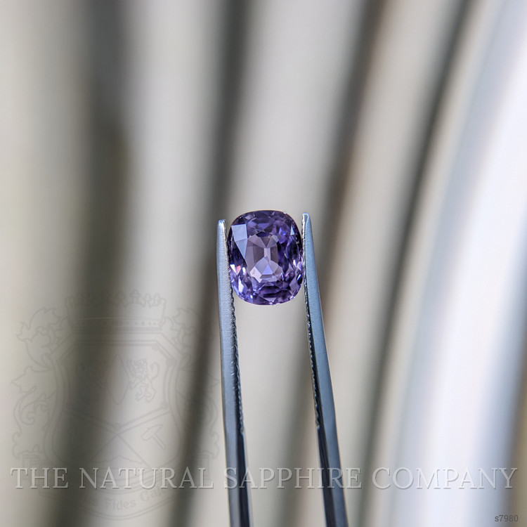 3.05 Ct. Violet Sapphire from Ceylon (Sri Lanka)