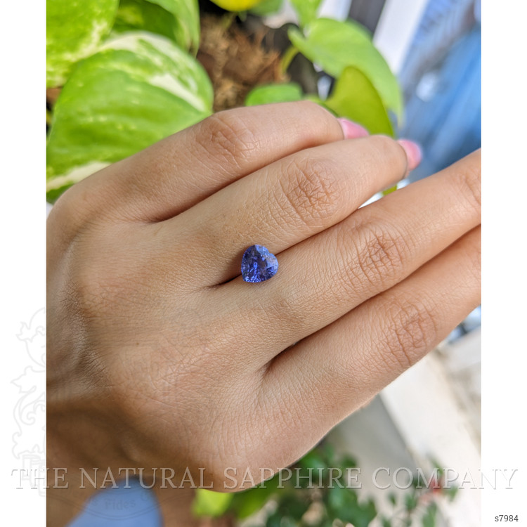 1.82 Ct. Blue Sapphire from Ceylon (Sri Lanka)