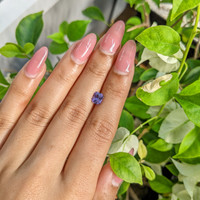 0.96 Ct. Purple Sapphire from Ceylon (Sri Lanka) Life Style