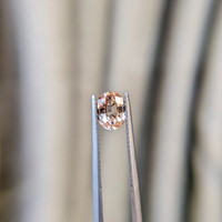 1.47 Ct. Peach Sapphire from Ceylon (Sri Lanka) Life Style