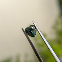 1.59 Ct. Bluish Green Sapphire from Ceylon (Sri Lanka) Life Style