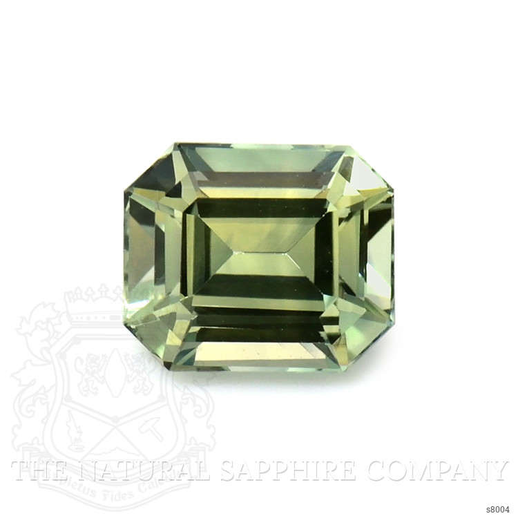 0.99 Ct. Yellowish Green Sapphire from Ceylon (Sri Lanka)