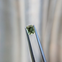0.99 Ct. Yellowish Green Sapphire from Ceylon (Sri Lanka) Life Style