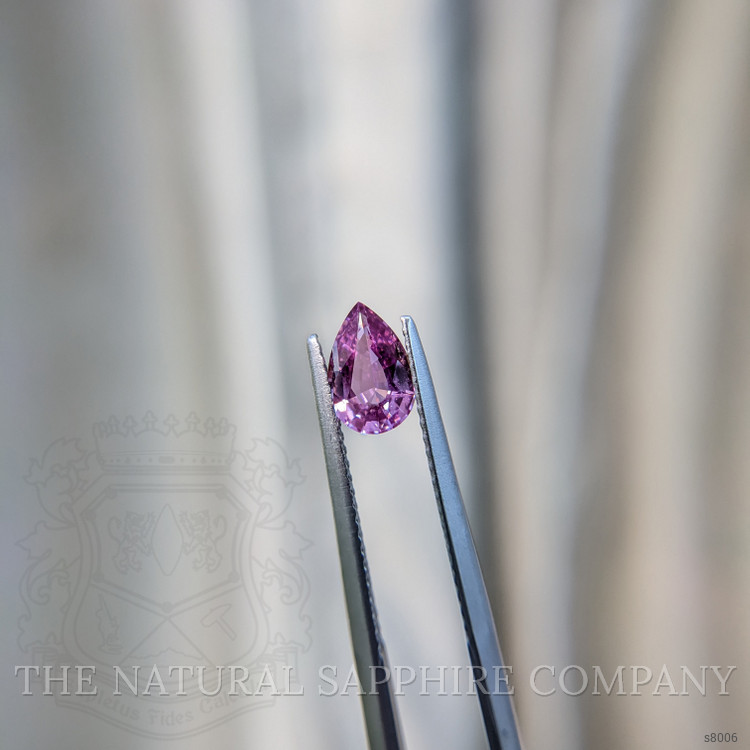 0.97 Ct. Pinkish Purple Sapphire from Ceylon (Sri Lanka)