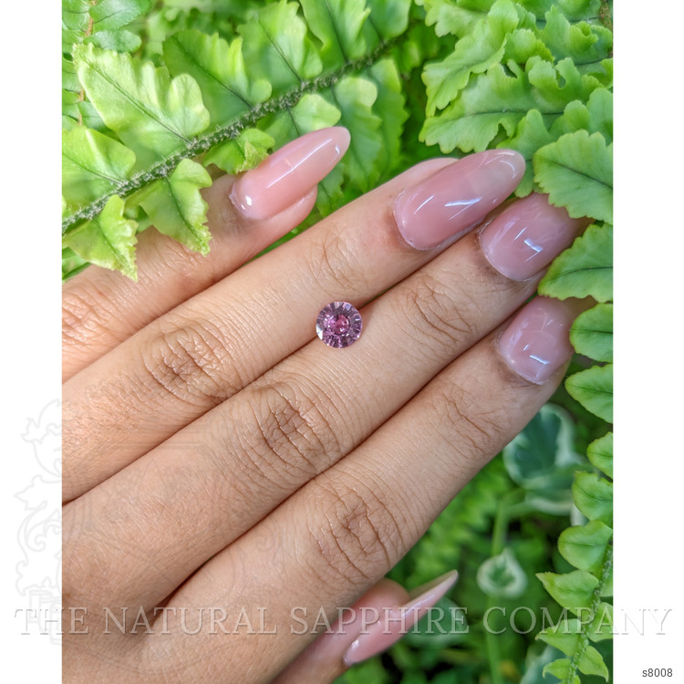 0.97 Ct. Purplish Pink Sapphire from Ceylon (Sri Lanka)